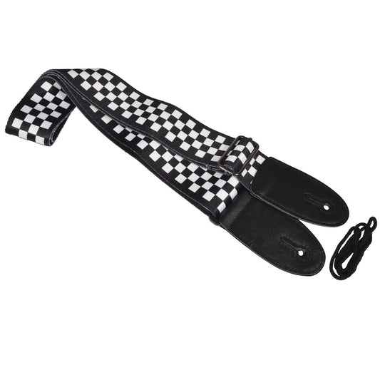 Guitar Strap Two-Tone Deluxe Printed Design