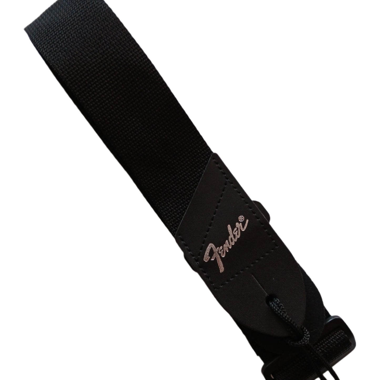 Fender Guitar Strap 2" With Pick Holder SILVER Logo Adjustable Length (Copy)