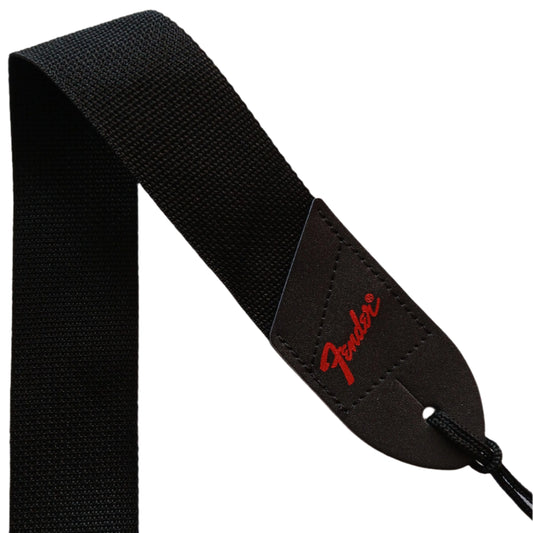 Fender Guitar Strap 2" With Pick Holder RED Logo Adjustable Length